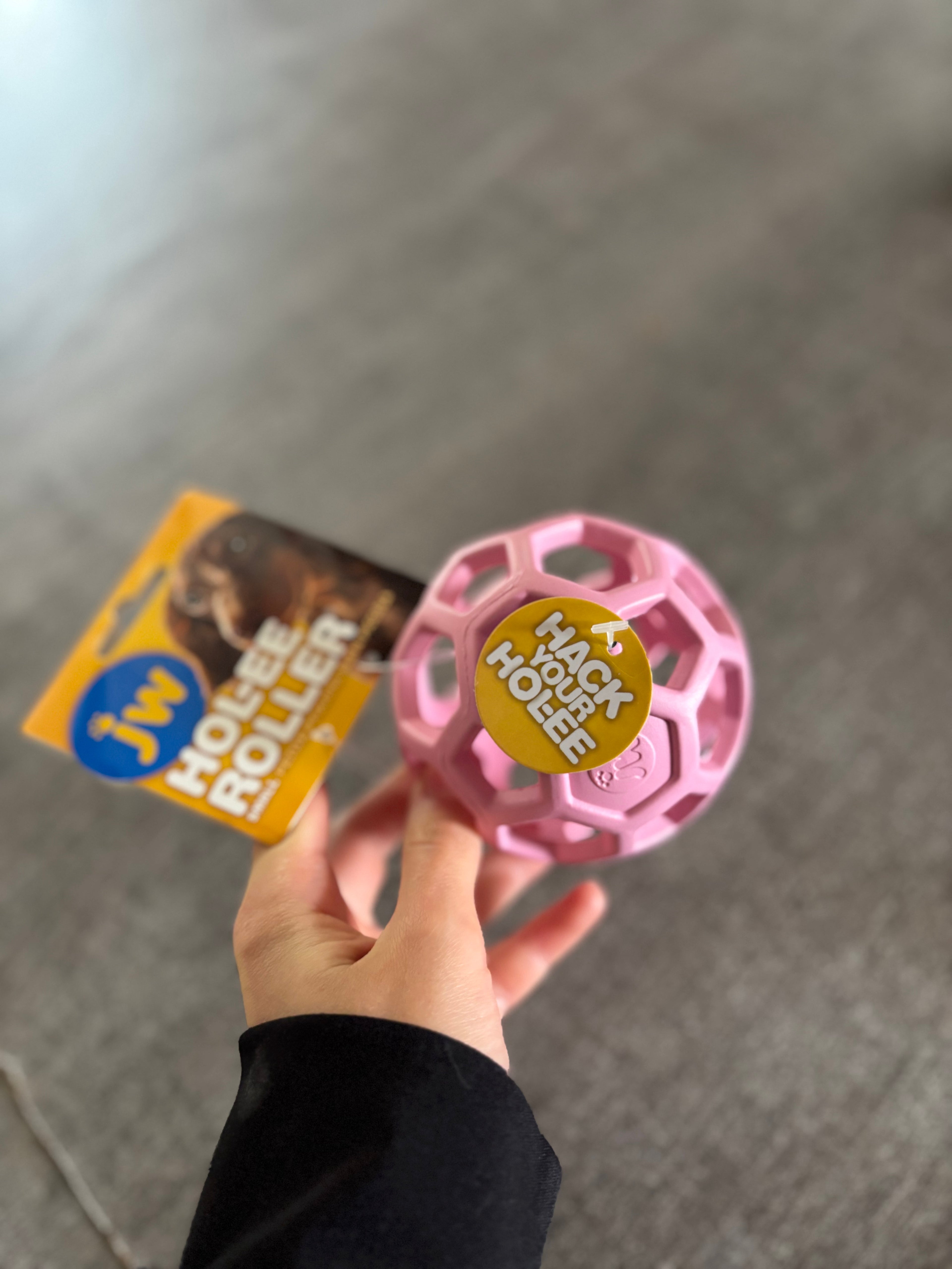 Balle de stimulation mentale rose (petite)