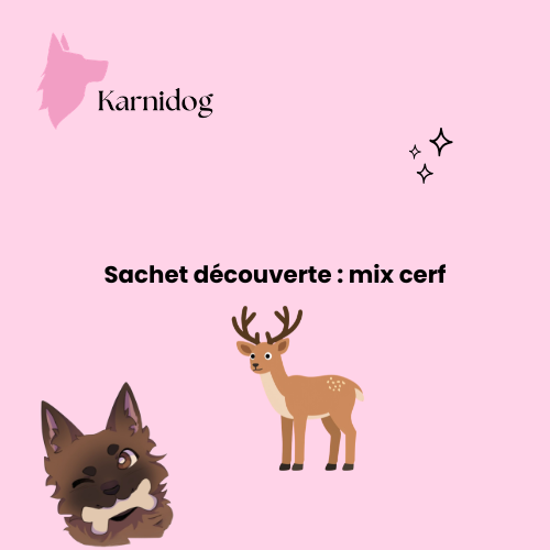 Sachet découverte : Mix cerf 🦌