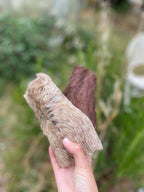 Plaque de peau de cheval avec poils XL