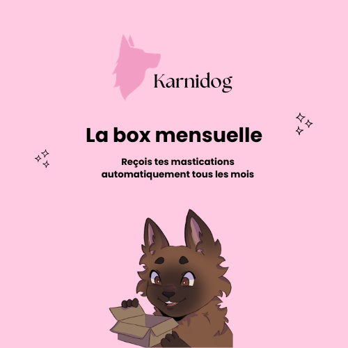 Box mensuelle - Abonnement pour ton loulou